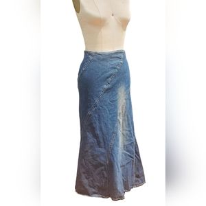Sexy Jeans Maxi Skirt by Hot 💋